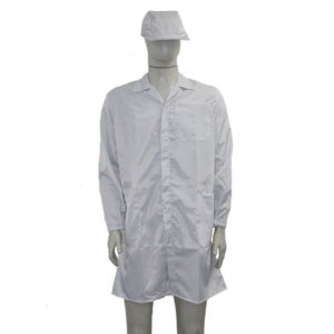 Antistatic lab coat, apron and beanies